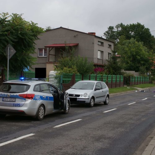 TRAGICZNY WYPADEK DROGOWY NA ULICY MIRKOWSKIEJ W WIERUSZOWIE