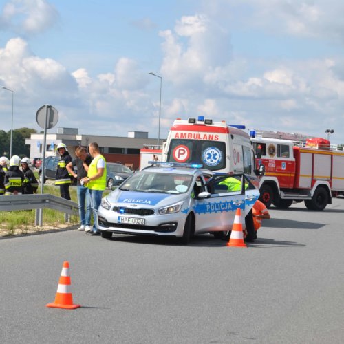 ŚMIERTELNY WYPADEK W CHOJNACH W POWIECIE WIERUSZOWSKIM